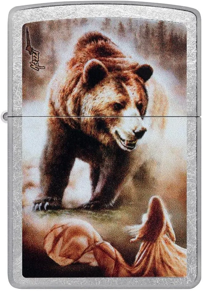 Zippo Lighter – Personalized Custom Message Engraved Animal Windproof Lighter
