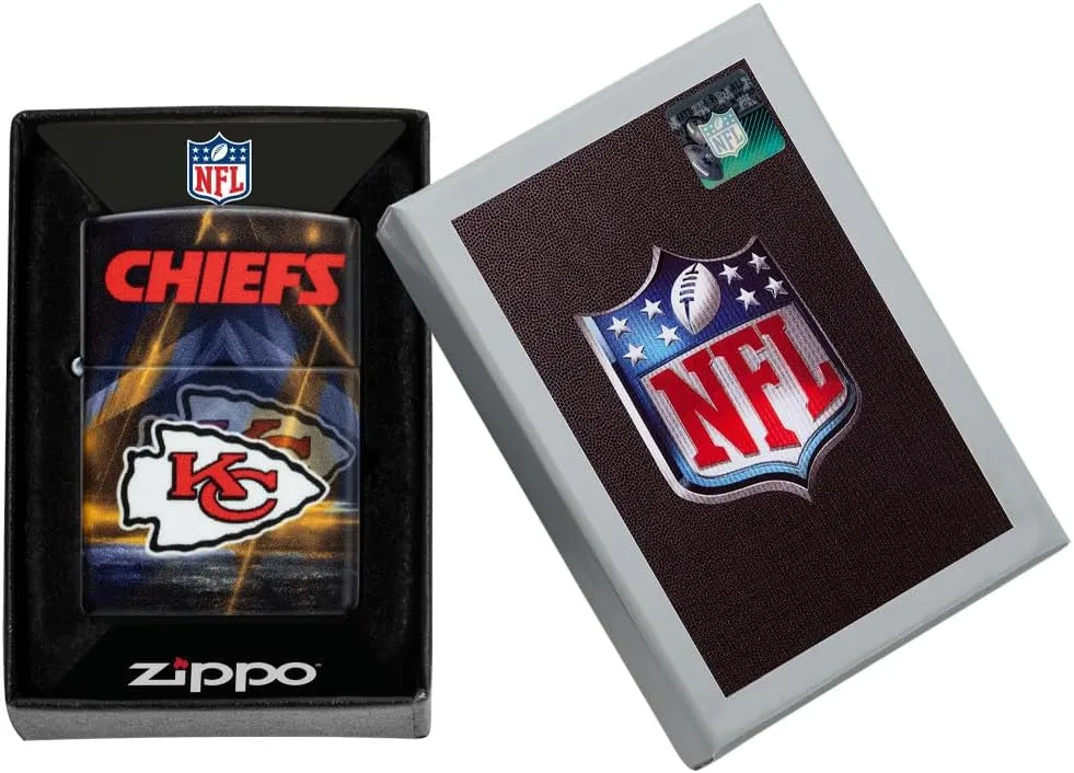 Zippo NFL Kansas City Chiefs 540 Matte Pocket Lighter