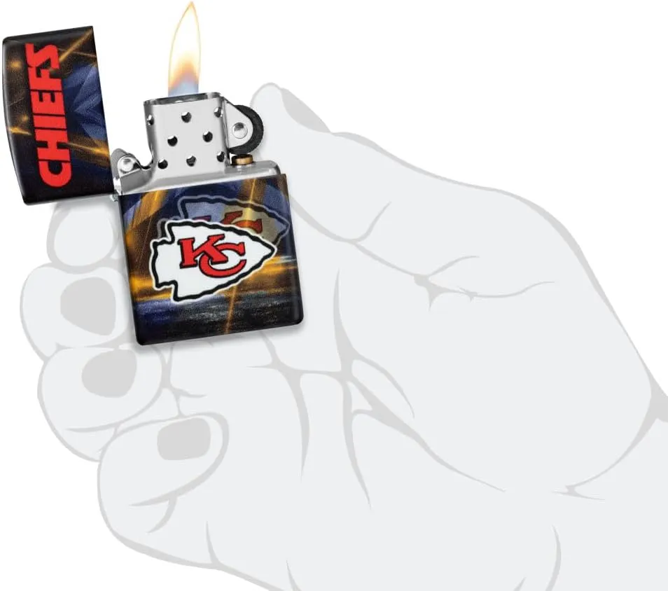 Zippo NFL Kansas City Chiefs 540 Matte Pocket Lighter