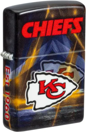 Zippo NFL Kansas City Chiefs 540 Matte Pocket Lighter