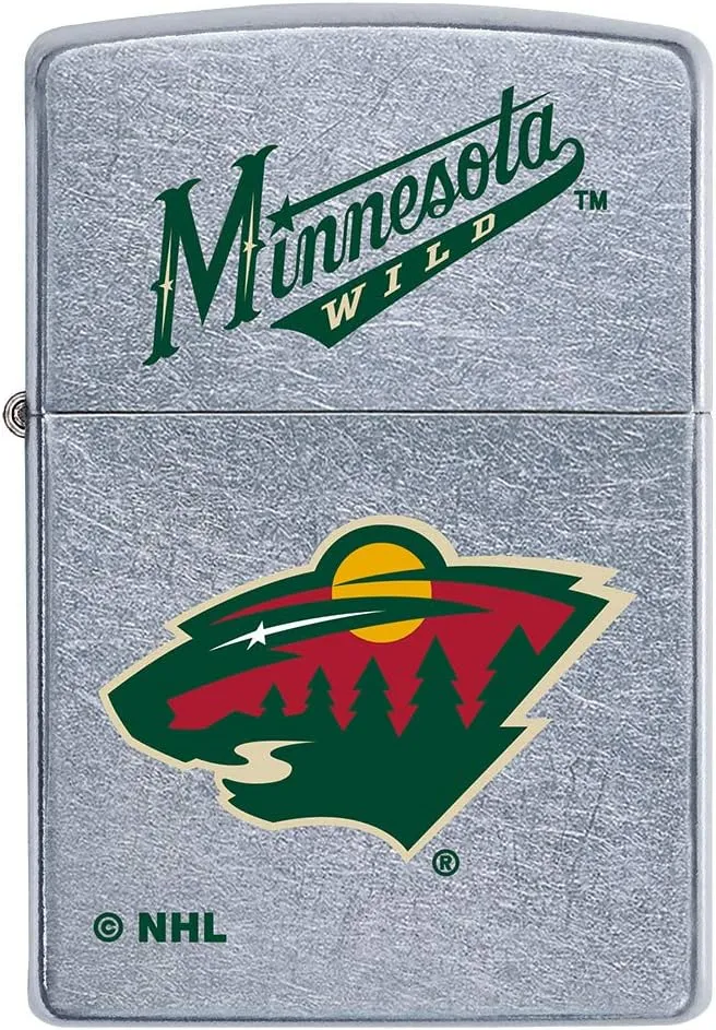 Zippo NHL Street Chrome Pocket Lighter