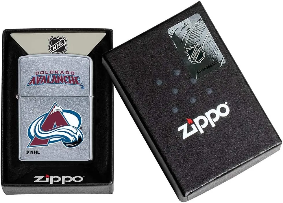 Zippo NHL Street Chrome Pocket Lighter