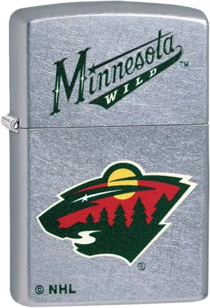 Zippo NHL Street Chrome Pocket Lighter