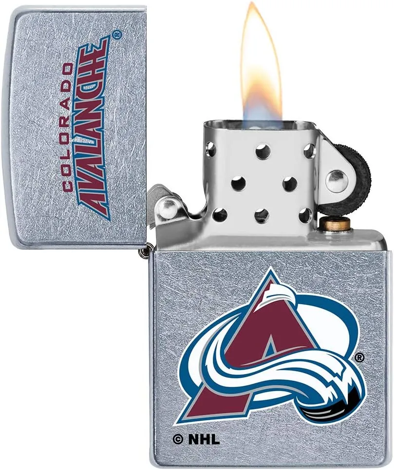 Zippo NHL Street Chrome Pocket Lighter