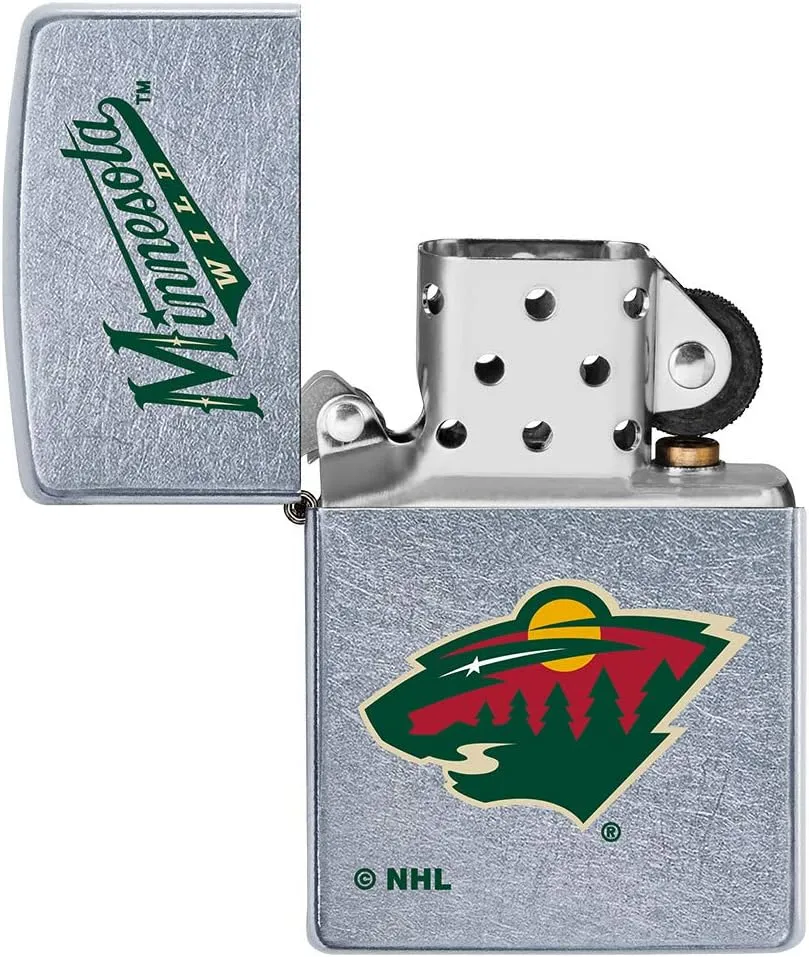 Zippo NHL Street Chrome Pocket Lighter