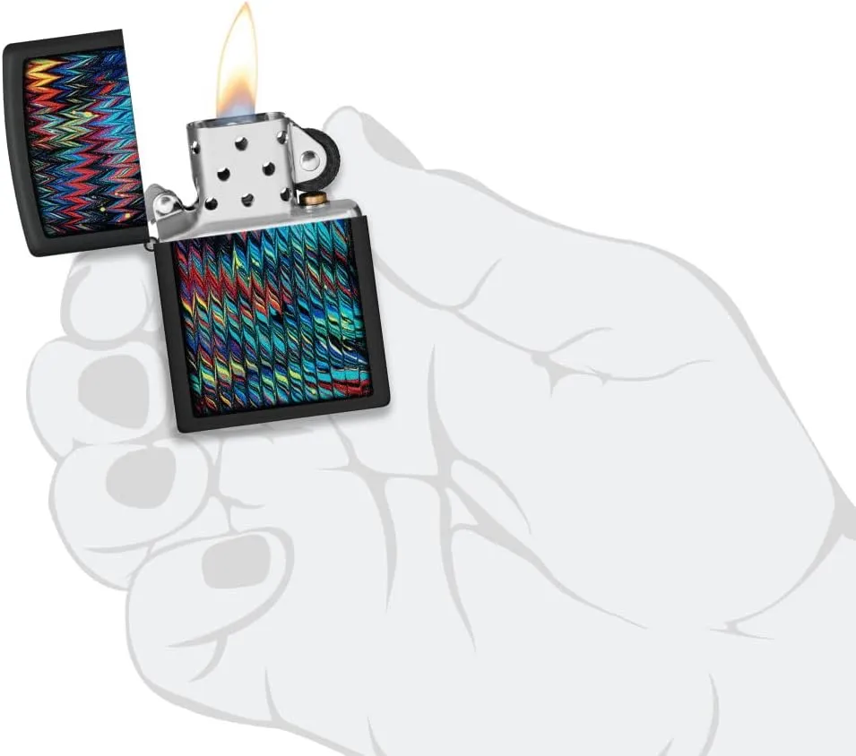 Zippo Paint Pour Design Pocket Lighter