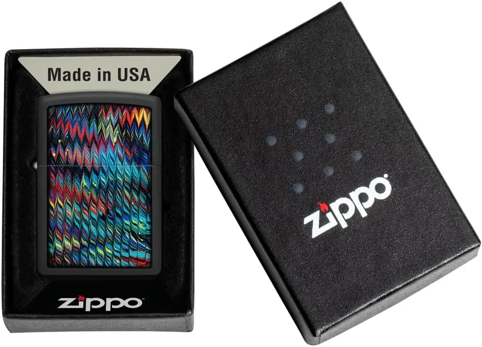Zippo Paint Pour Design Pocket Lighter