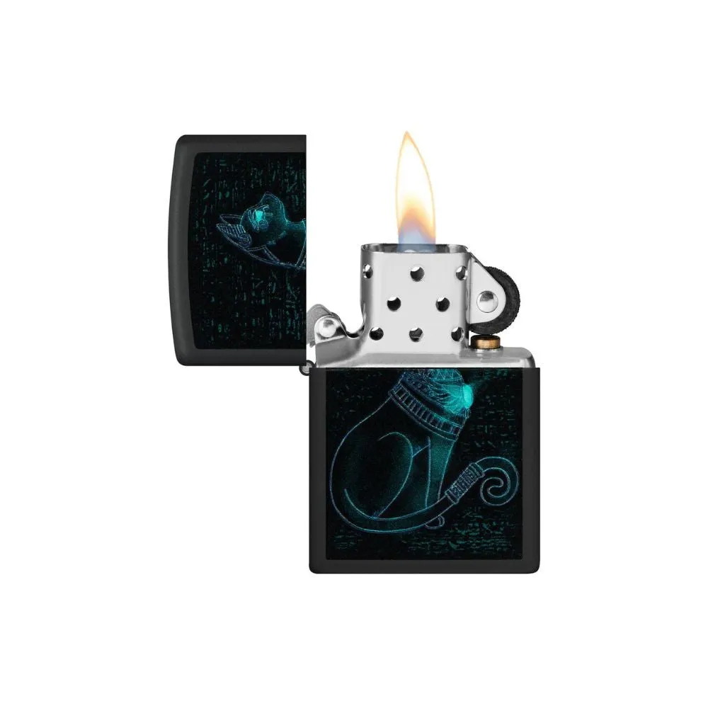 Zippo Spiritual Cat Design Lighter