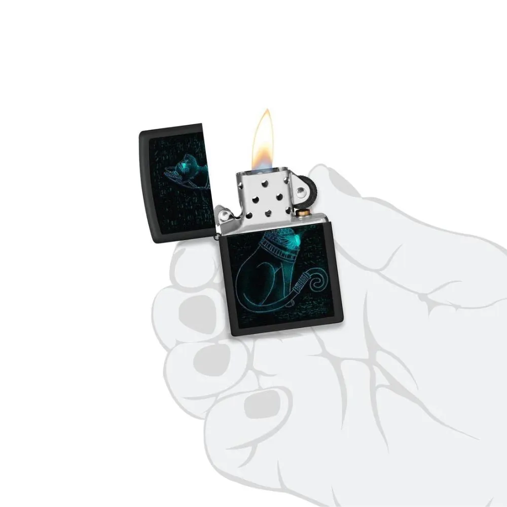 Zippo Spiritual Cat Design Lighter