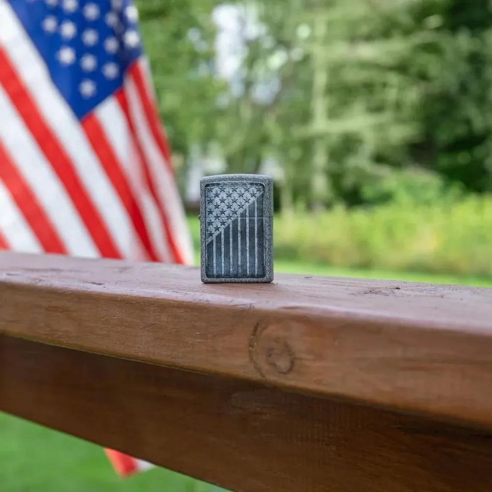Zippo Stars and Stripes Design Lighter