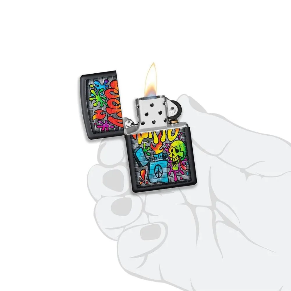 Zippo Street Art Design Lighter