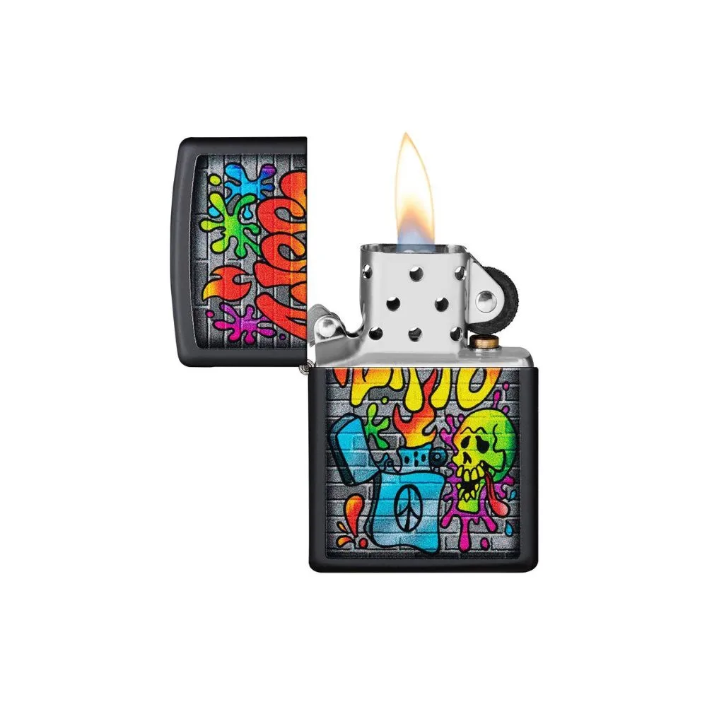 Zippo Street Art Design Lighter