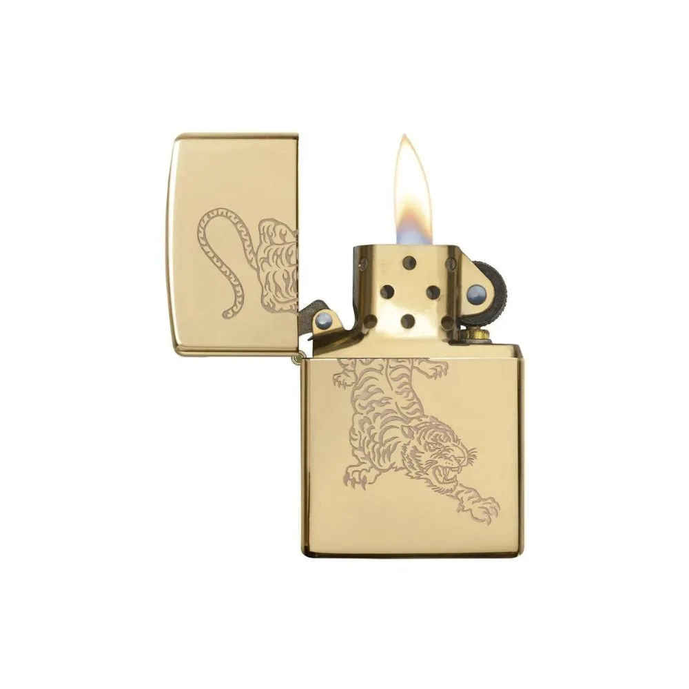 Zippo Tiger Design Lighter