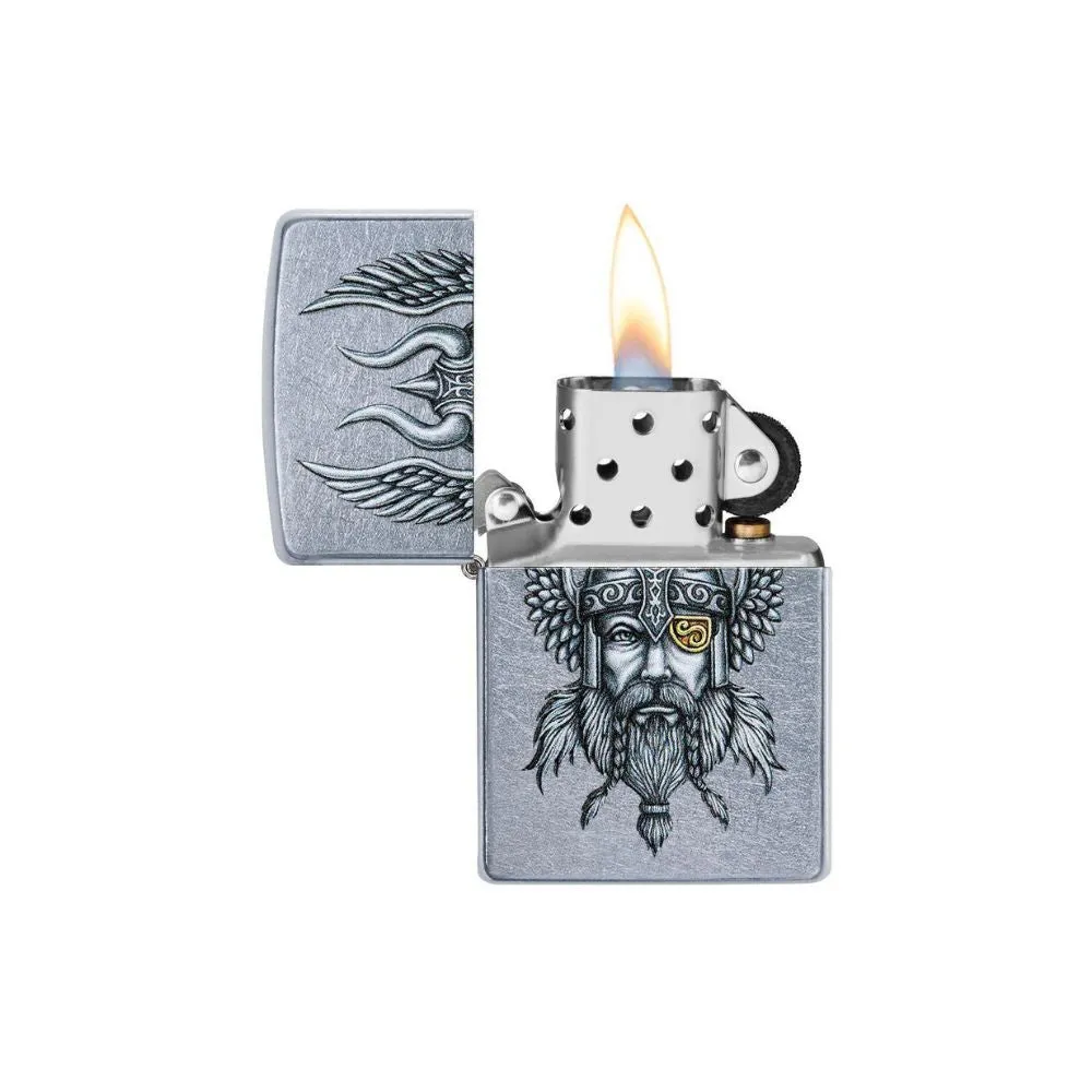 Zippo Viking Warrior Design Lighter
