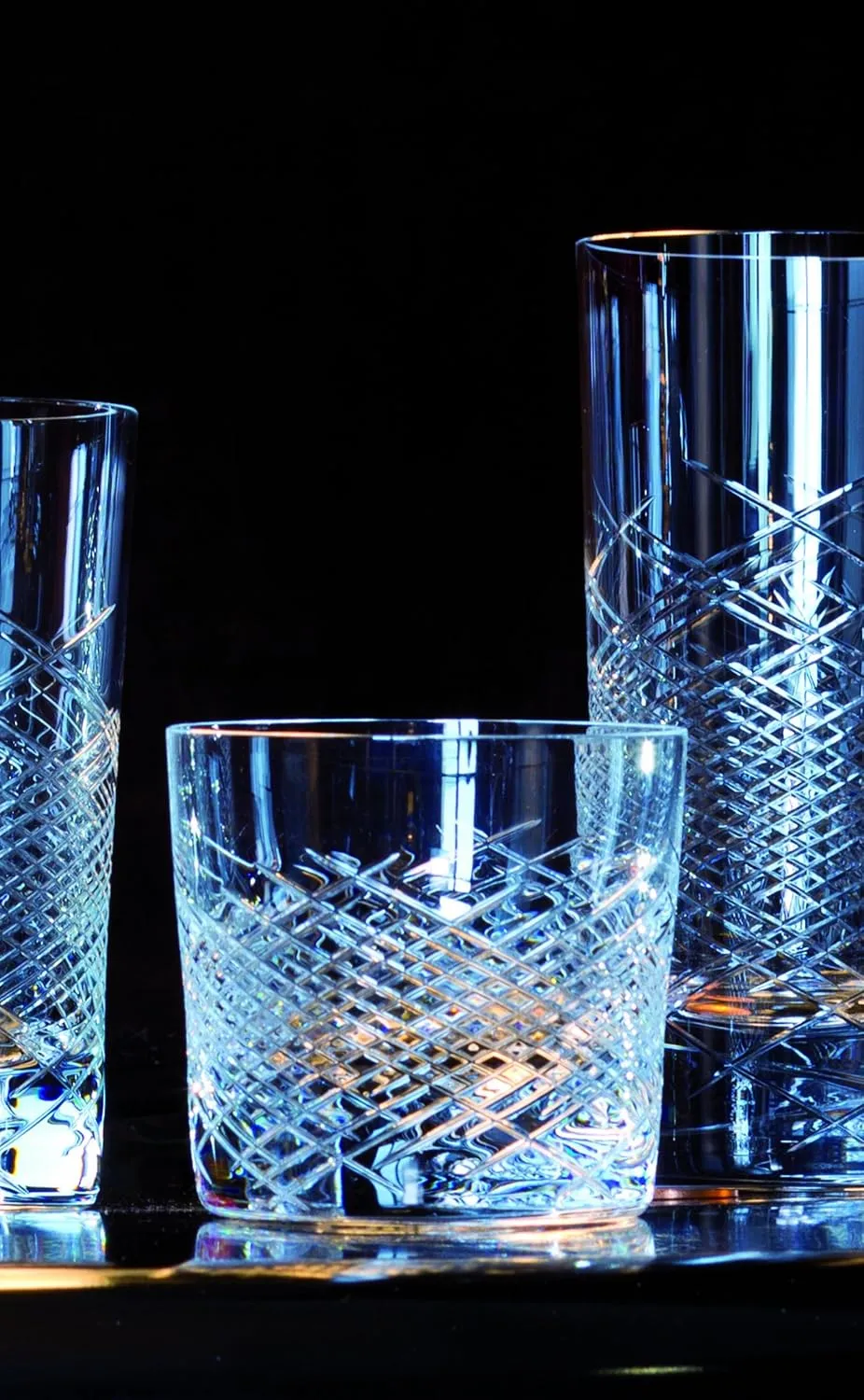 Zwiesel 1872 Charles Schumann Hommage Collection Comete Handmade Glass Small Whiskey Cocktail Glass, 9.6-Ounce, Set of 2